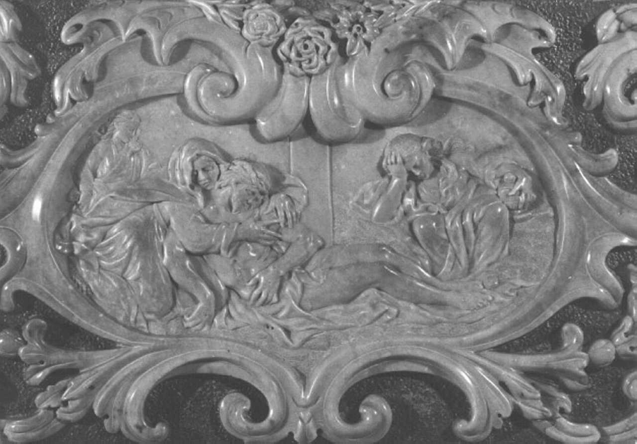 Pietà (rilievo) di Bonazza Antonio (sec. XVIII)