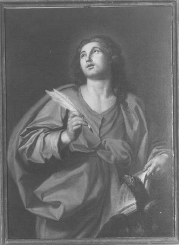 San Giovanni Evangelista (dipinto) di Ugolini Agostino (maniera) (sec. XVIII)