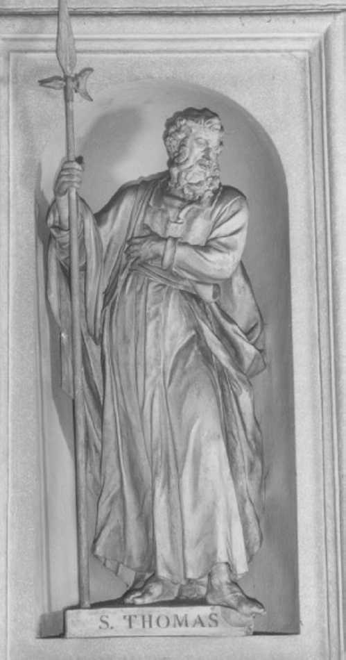 San Tommaso (statua, elemento d'insieme) di Sartori Angelo (sec. XVIII)
