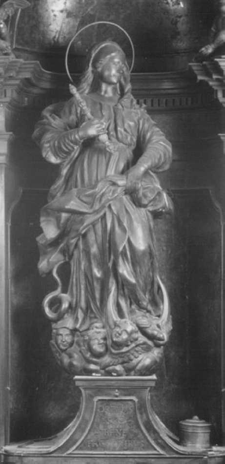 Madonna Immacolata (statua, elemento d'insieme) - ambito veneto (seconda metà sec. XVIII)