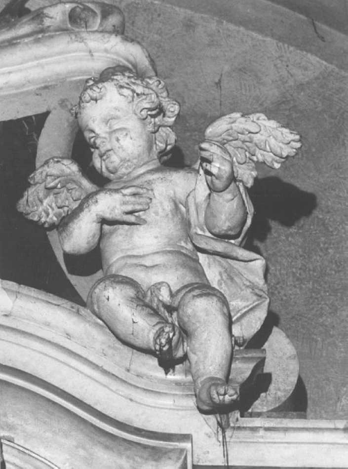 angelo (statua) di Peracca Daniele (attribuito) (sec. XVIII)