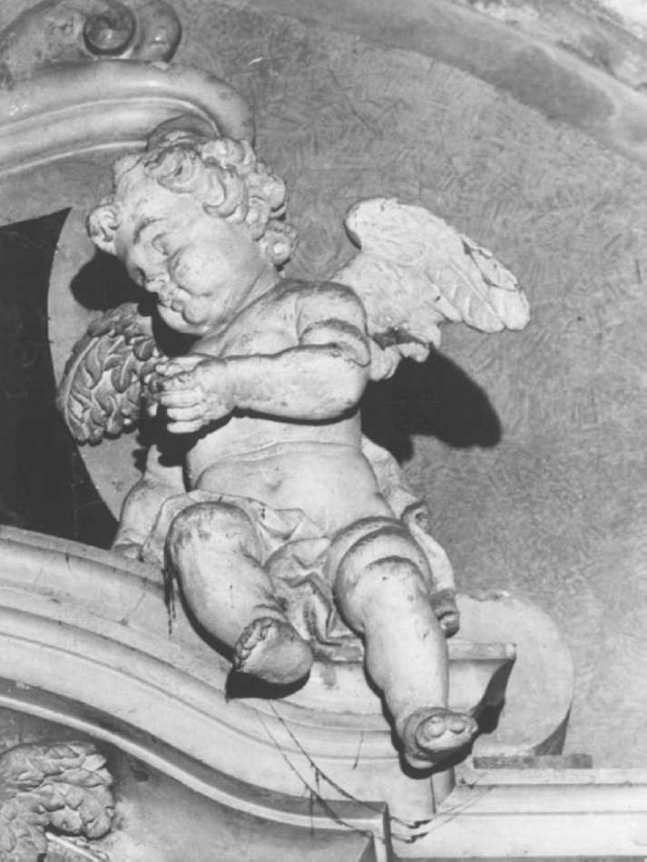 angelo (statua) di Peracca Daniele (attribuito) (sec. XVIII)