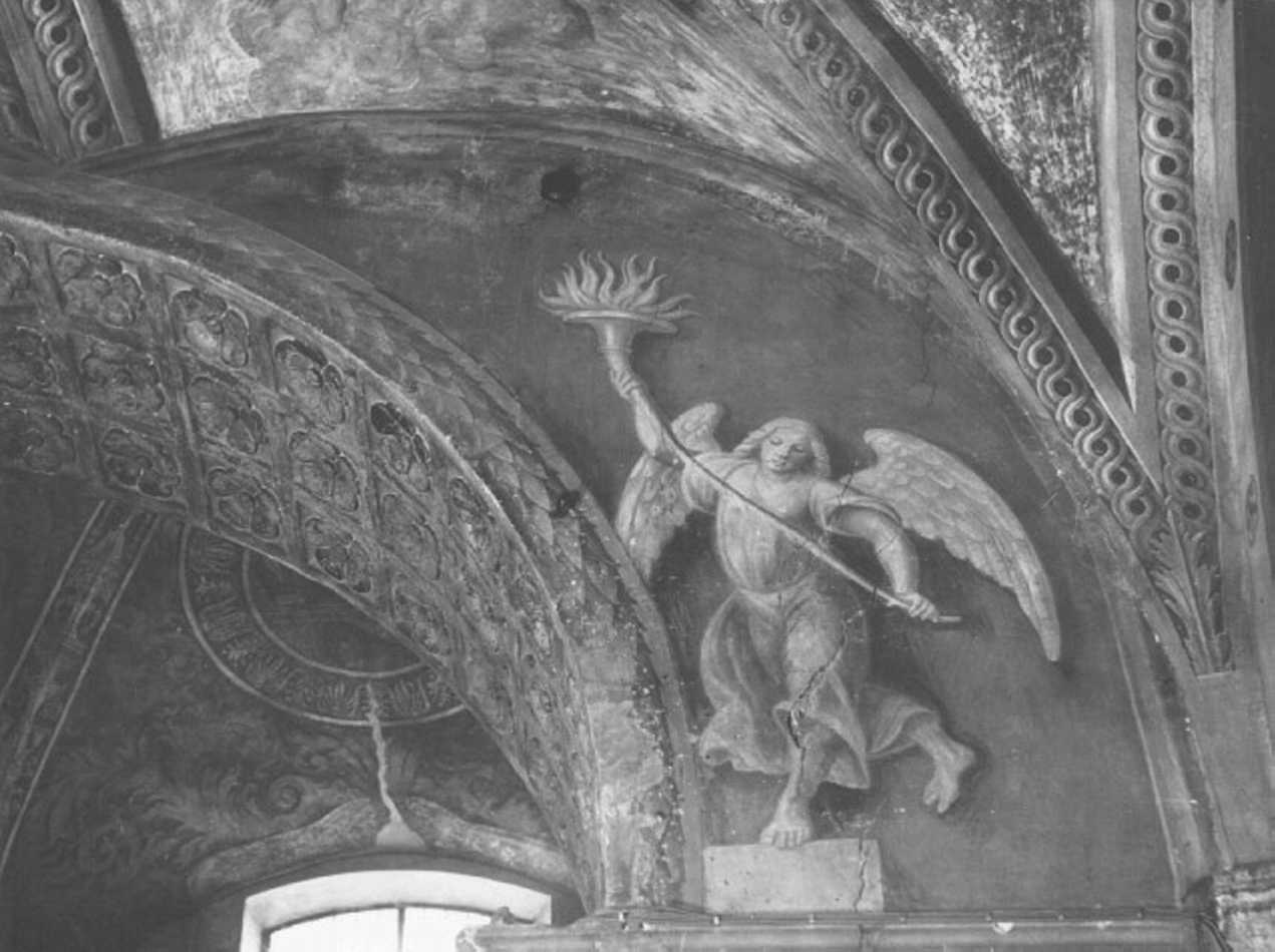 angelo reggitorcia (dipinto) di Giolfino Nicola (sec. XVI)