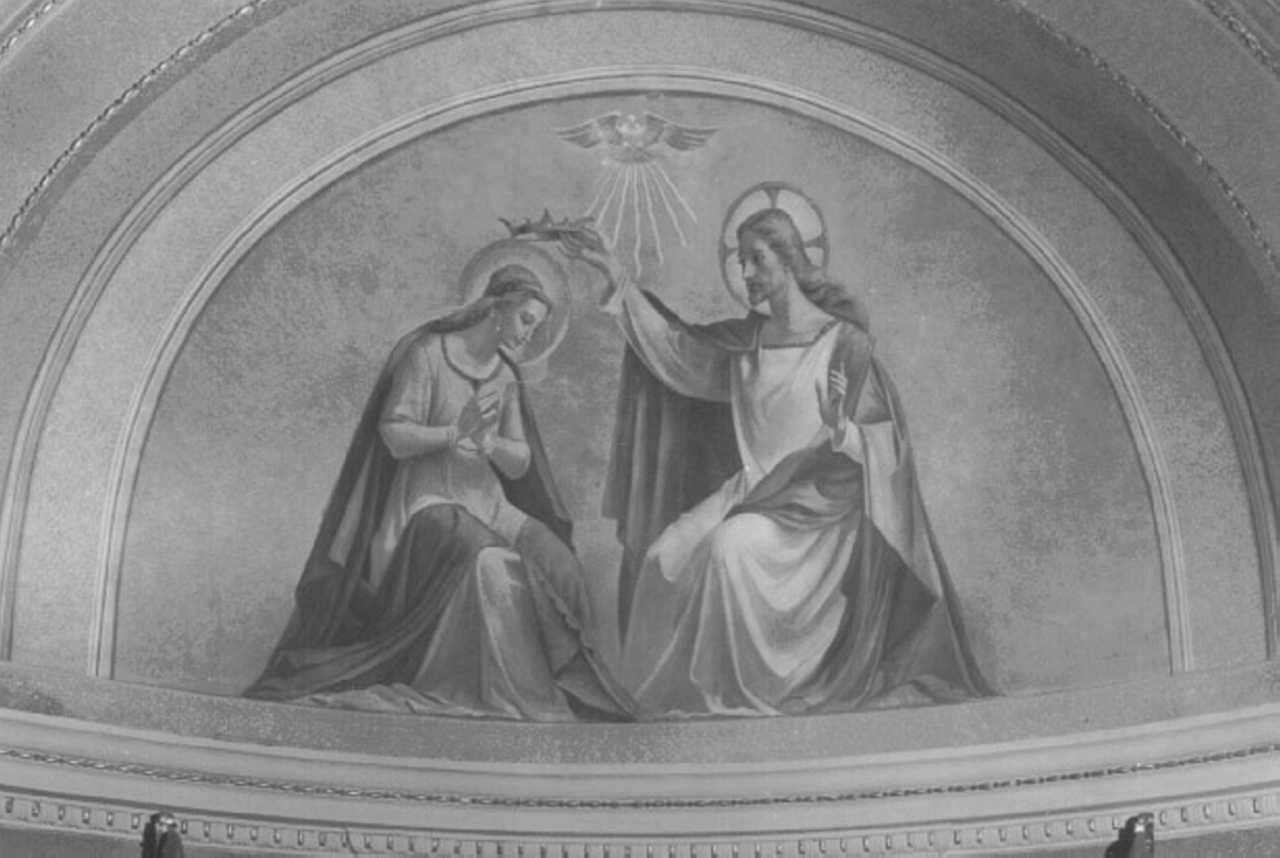 incoronazione di Maria Vergine (dipinto) di Pegrassi Agostino (sec. XX)