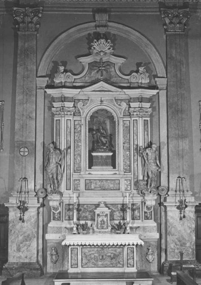 mensa d'altare - ambito veneto (metà sec. XVIII)