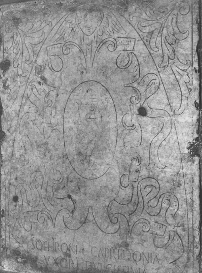lapide, frammento - ambito veneto (secc. XVII/ XVIII)