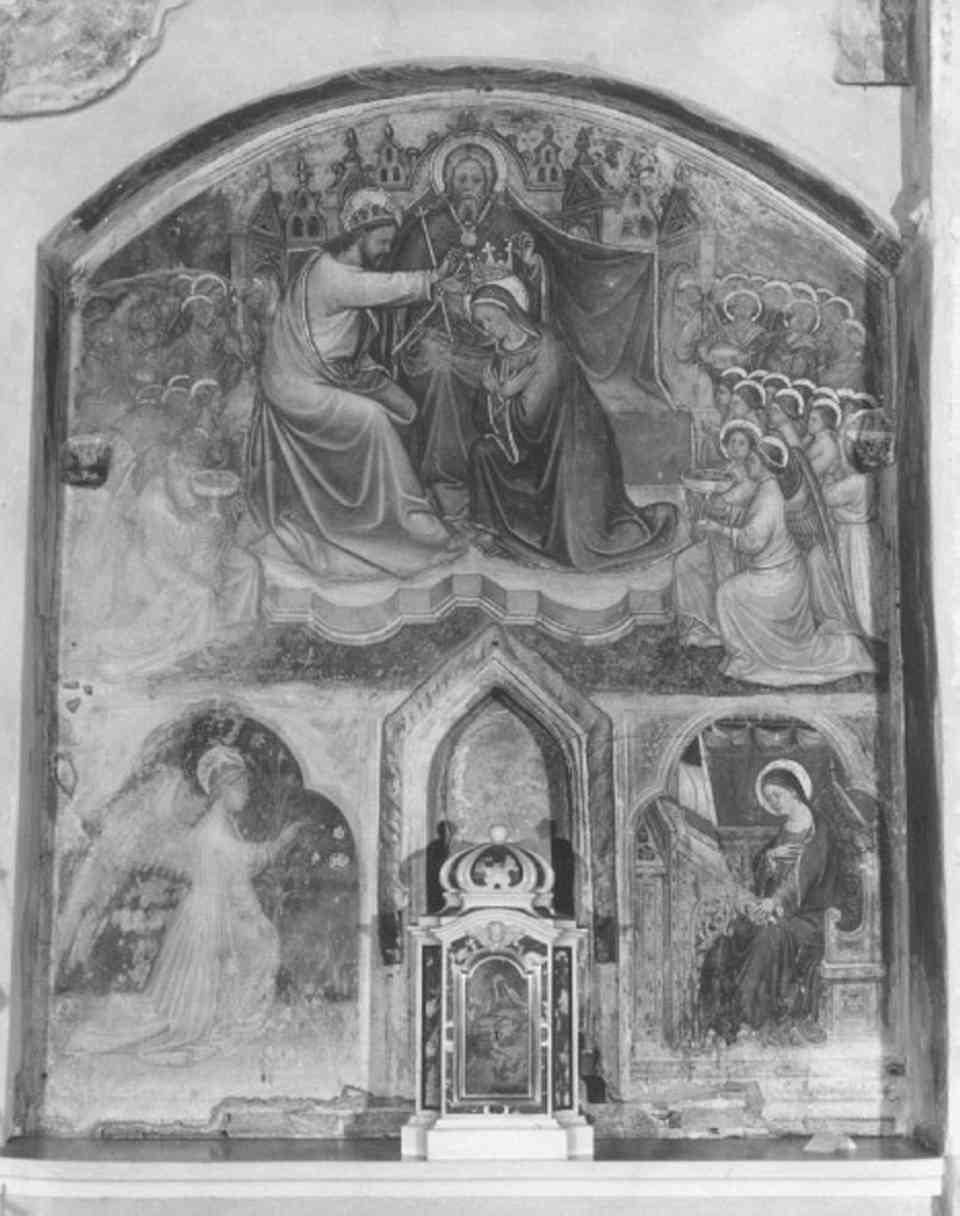 L'incoronazione della Madonna (dipinto) di Martino da Verona (sec. XIV)