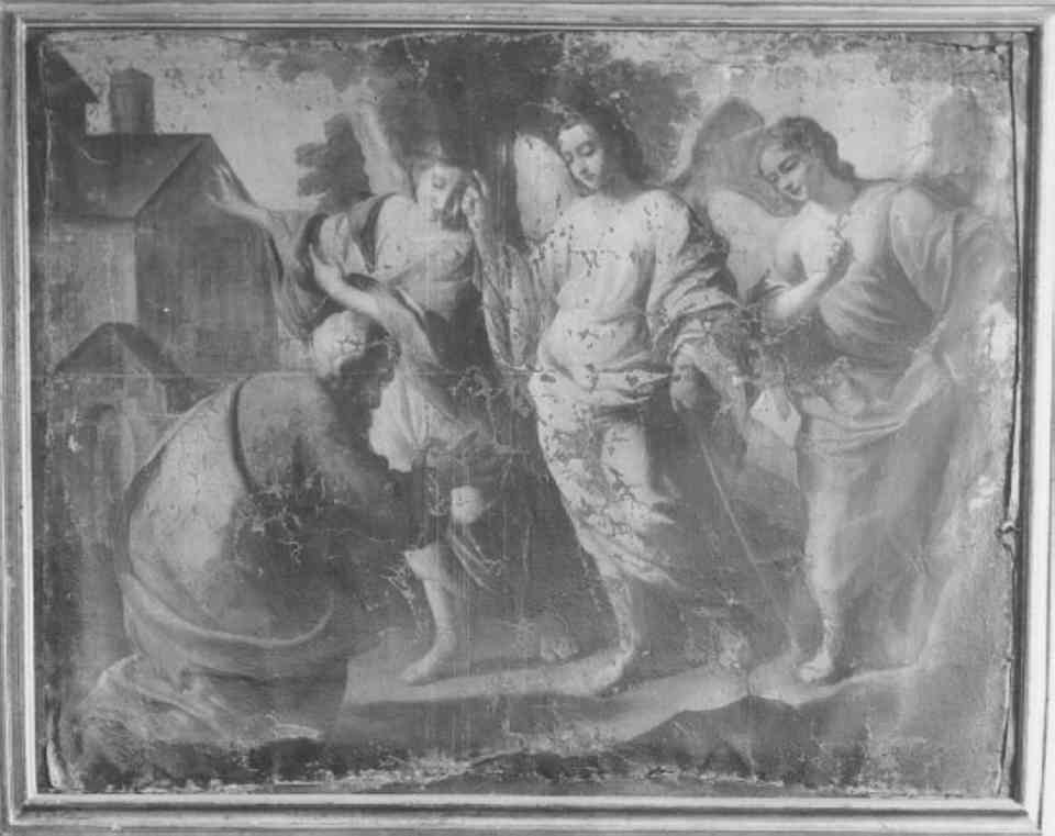 visione di Abramo (dipinto) - ambito veneto (seconda metà sec. XVII)