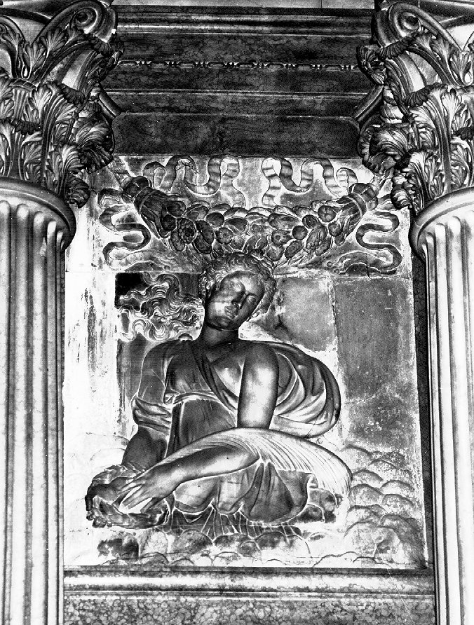 Allegoria della Vittoria (rilievo) di Cristofali Adriano, Cattaneo Danese (sec. XVI)