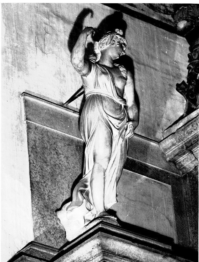 Allegoria della Fama (statua) di Cristofali Adriano, Cattaneo Danese (sec. XVI)