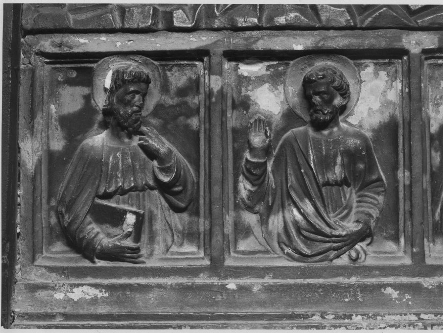 Santi (rilievo) di Giolfino Bartolomeo (attribuito) (sec. XV)