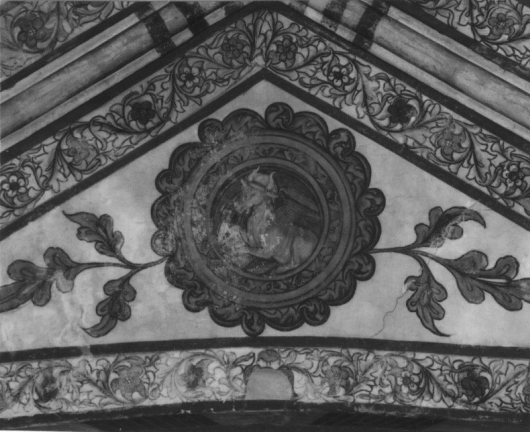 simbolo di San Luca: bue (dipinto) - ambito veneto (sec. XV)
