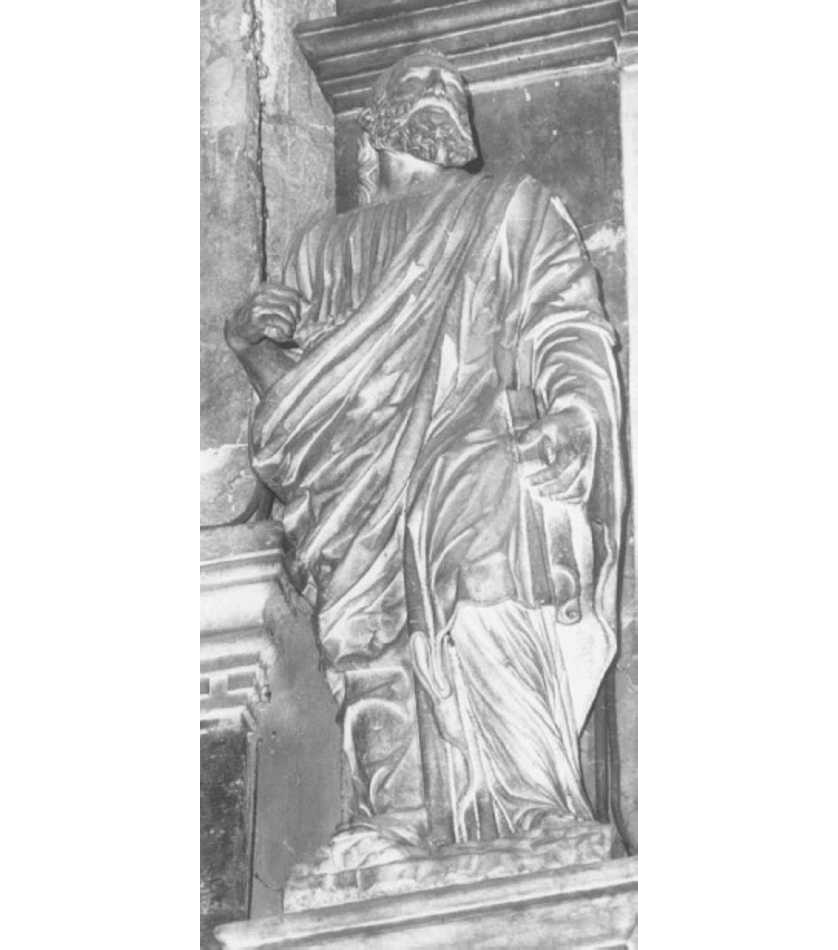 profeta (statua) di Domenico Da Lugo (attribuito) (sec. XVI)