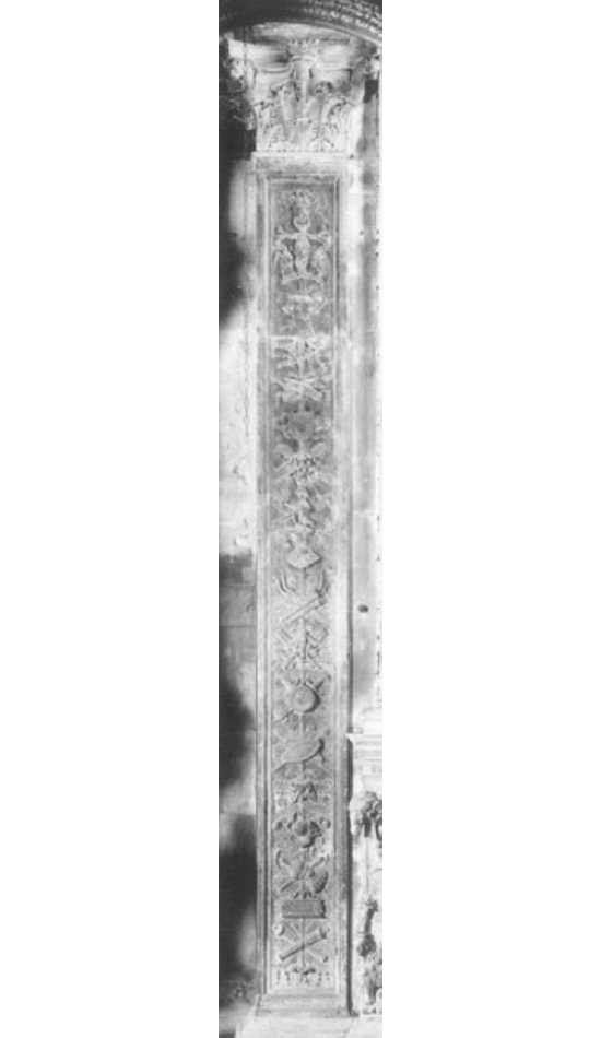 elmo (rilievo) di Domenico Da Lugo (attribuito) (sec. XVI)