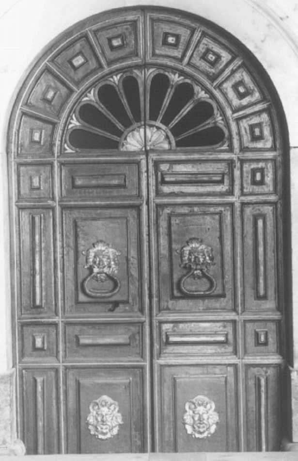 motivi decorativi geometrici e vegetali (sportello di tabernacolo) di Sanmicheli Michele (sec. XVI)