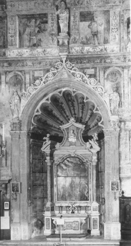 cornice architettonica di Maestro Modesto (attribuito) (sec. XVI)