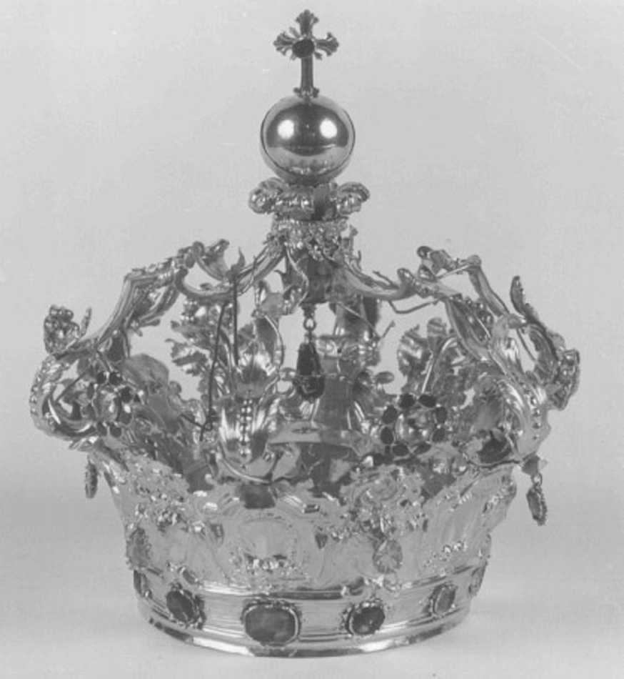 corona di immagine sacra - ambito veneto (sec. XVIII)