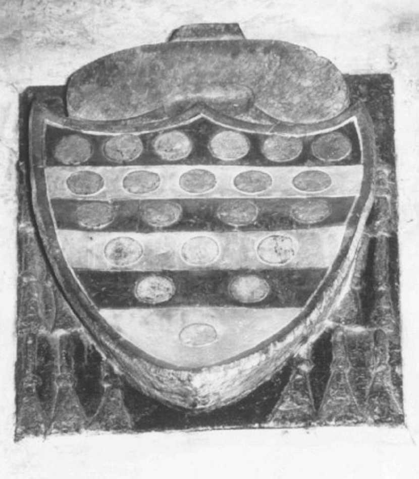 stemma gentilizio (rilievo, elemento d'insieme) - ambito veneto (sec. XV)