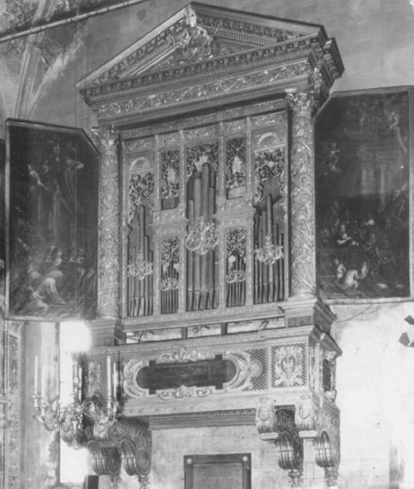 tribuna d'organo, insieme - ambito veneto (sec. XVII)