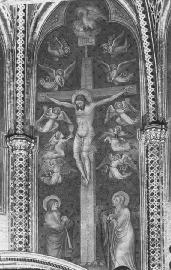 crocifissione (dipinto, elemento d'insieme) di Martino da Verona (sec. XV)