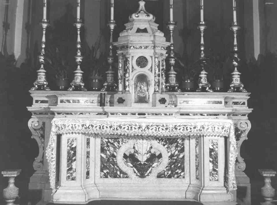 altare maggiore - ambito veronese (sec. XIX)