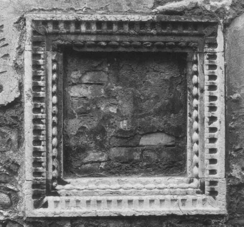 mostra di finestra - ambito veneto (secc. XV/ XVI)