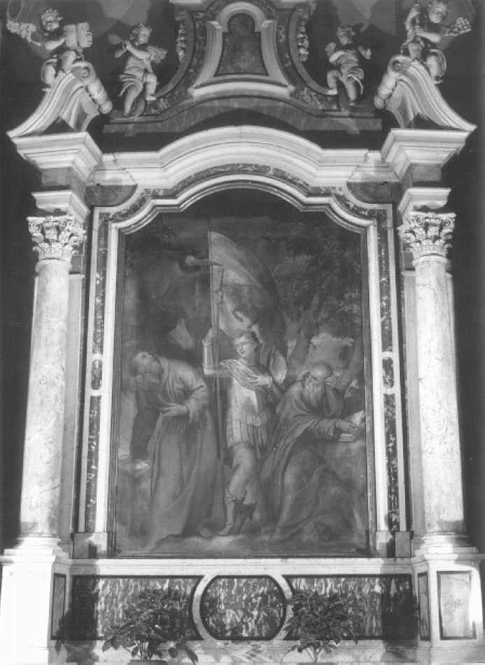 Santi (dipinto) di Farinati Paolo (sec. XVI)
