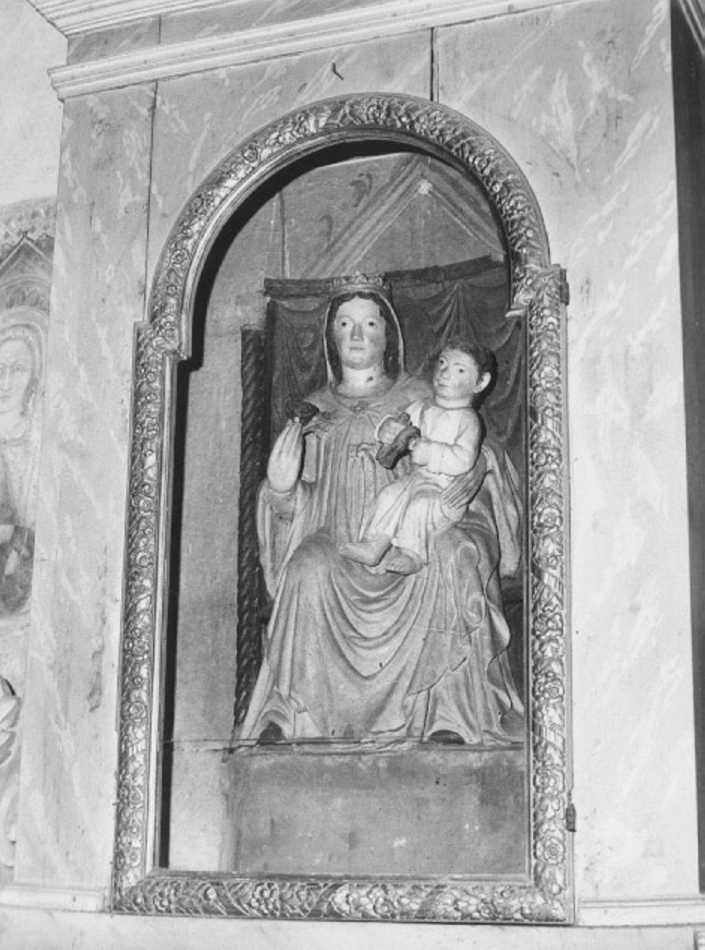 Madonna con Bambino (statua) - ambito veneto (fine/inizio secc. XIV/ XV)