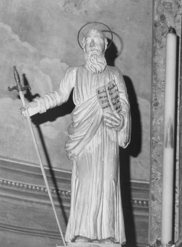 San Paolo Apostolo (statua) - ambito veneto (prima metà sec. XVI)