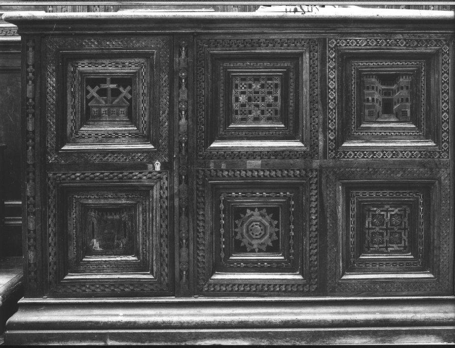 decorazione a intarsio - ambito veneto (sec. XV)