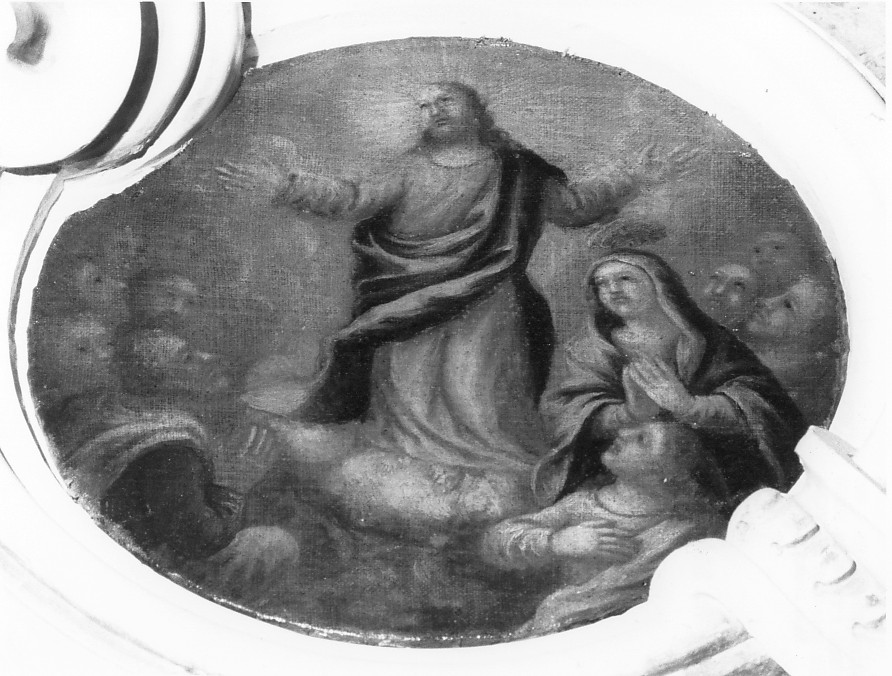 ascensione di Cristo (dipinto, elemento d'insieme) - ambito veneto (sec. XVIII)