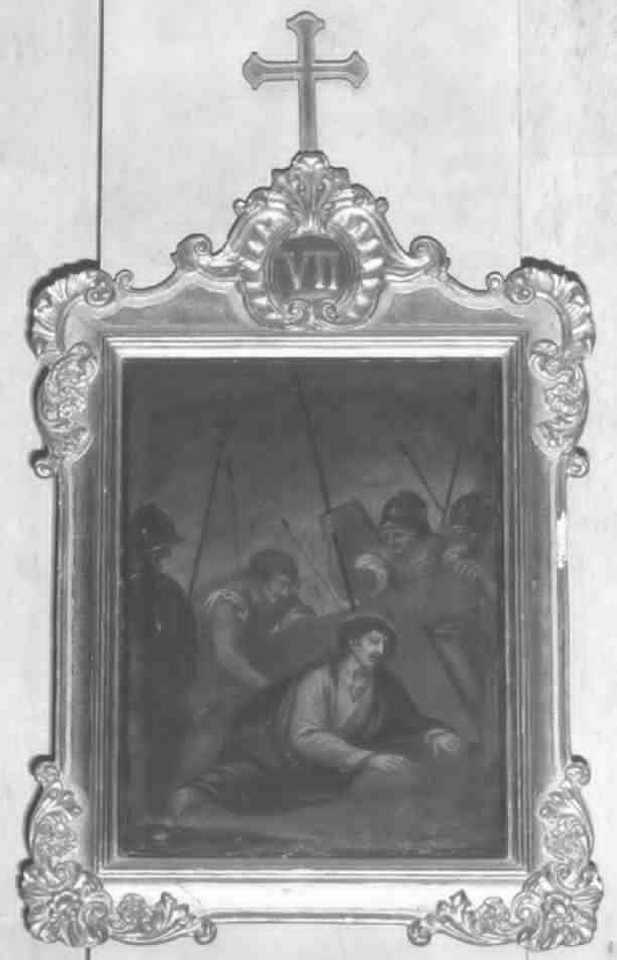 San Giovanni Evangelista (cornice) di Cignaroli Diomiro (attribuito) (seconda metà sec. XVIII)