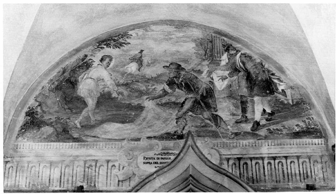 episodi della vita di San Francesco d'Assisi (dipinto, ciclo) di Rovedata Giovanni Battista (attribuito) (primo quarto sec. XVII)