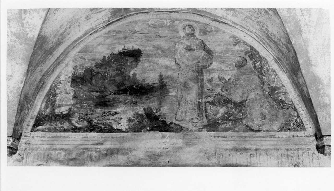estasi di San Francesco d'Assisi (dipinto) di Rovedata Giovanni Battista (attribuito) (primo quarto sec. XVII)