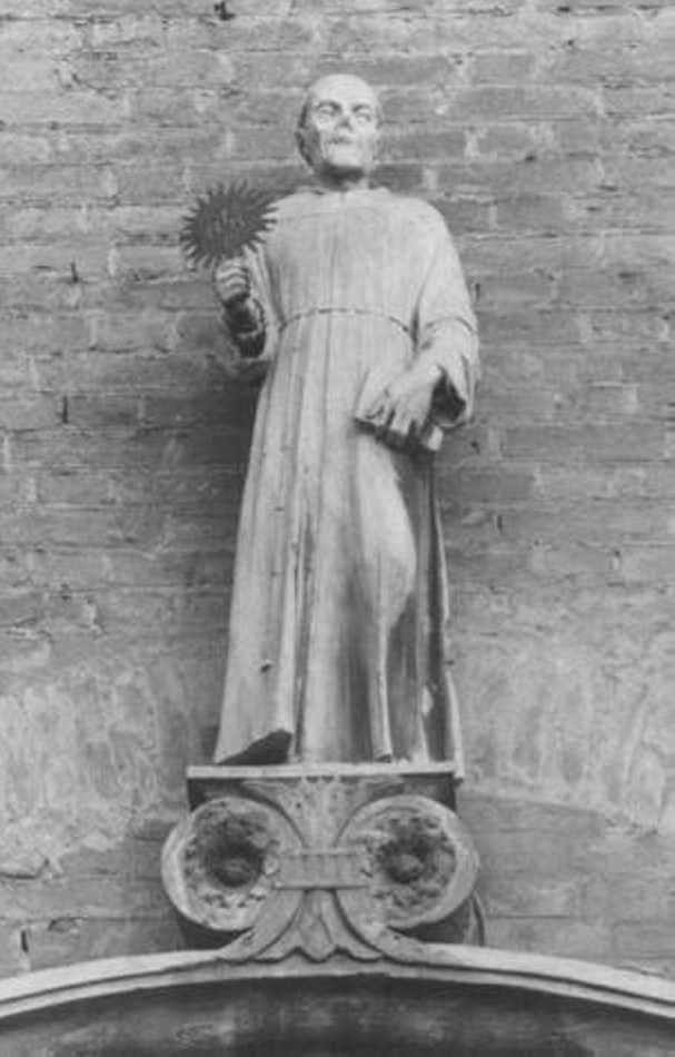 San Bernardino (statua) di Maestro Modesto (sec. XV)