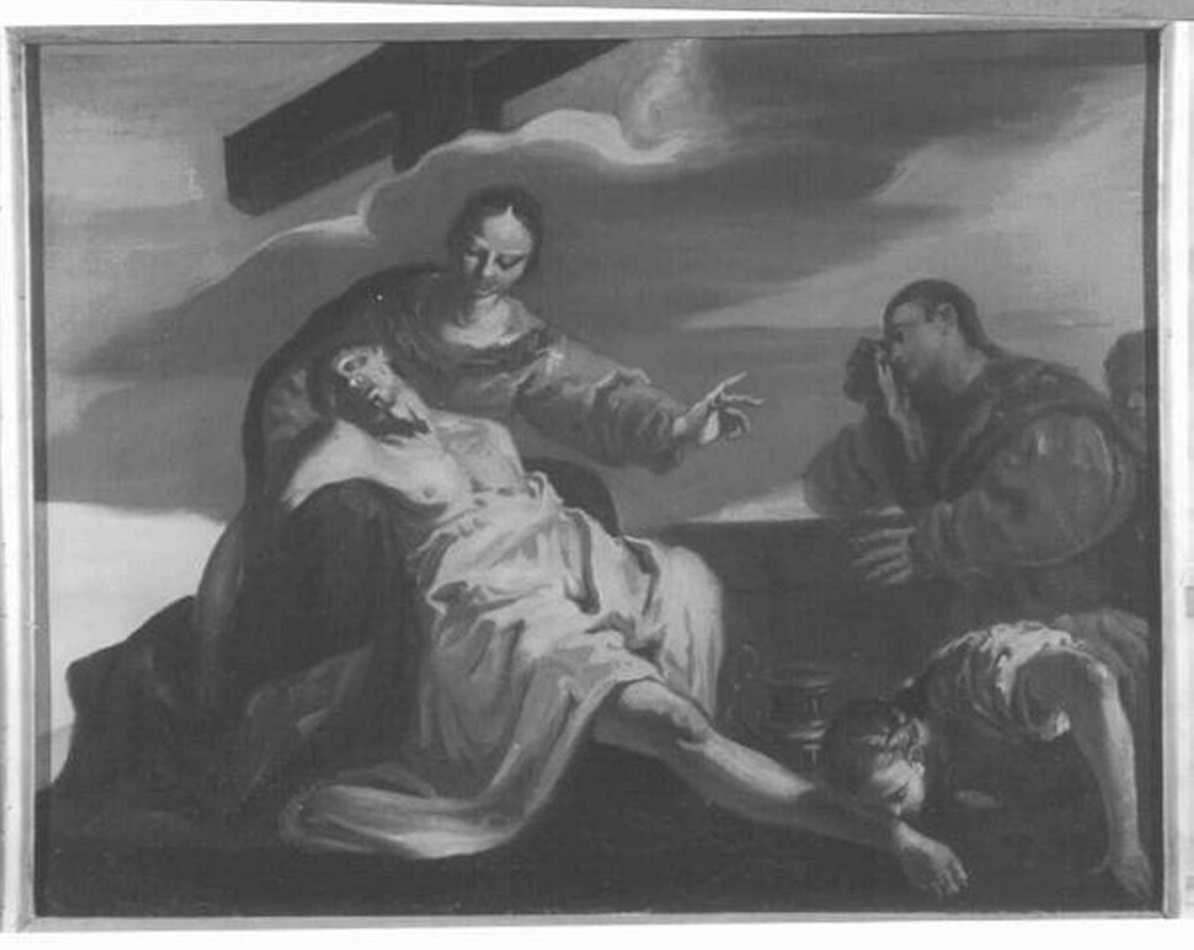 stazione XIII: Gesù deposto dalla croce (dipinto) di Cignaroli Giuseppe detto Padre Felice (sec. XVIII)