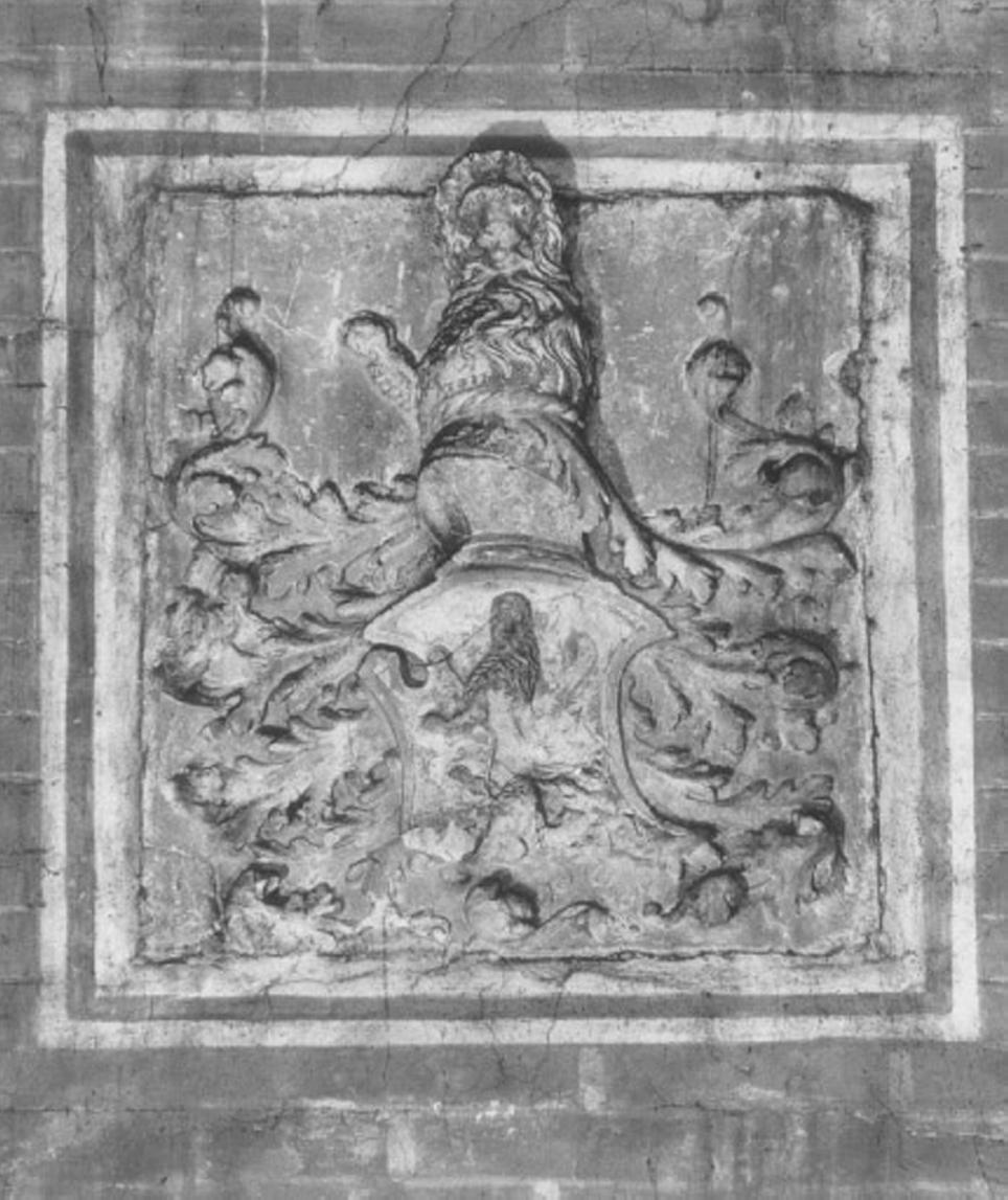 stemma gentilizio (rilievo) - ambito vicentino (fine/inizio secc. XV/ XVI)