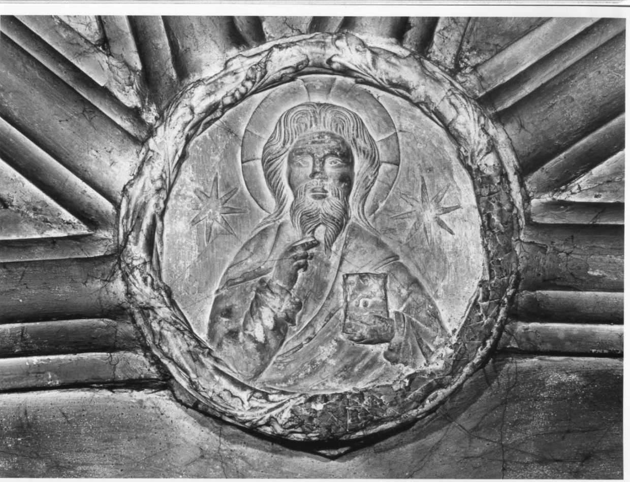 Cristo Pantocratore (rilievo) - ambito vicentino (seconda metà sec. XV)