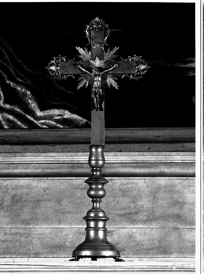 croce d'altare - ambito vicentino (inizio sec. XX)