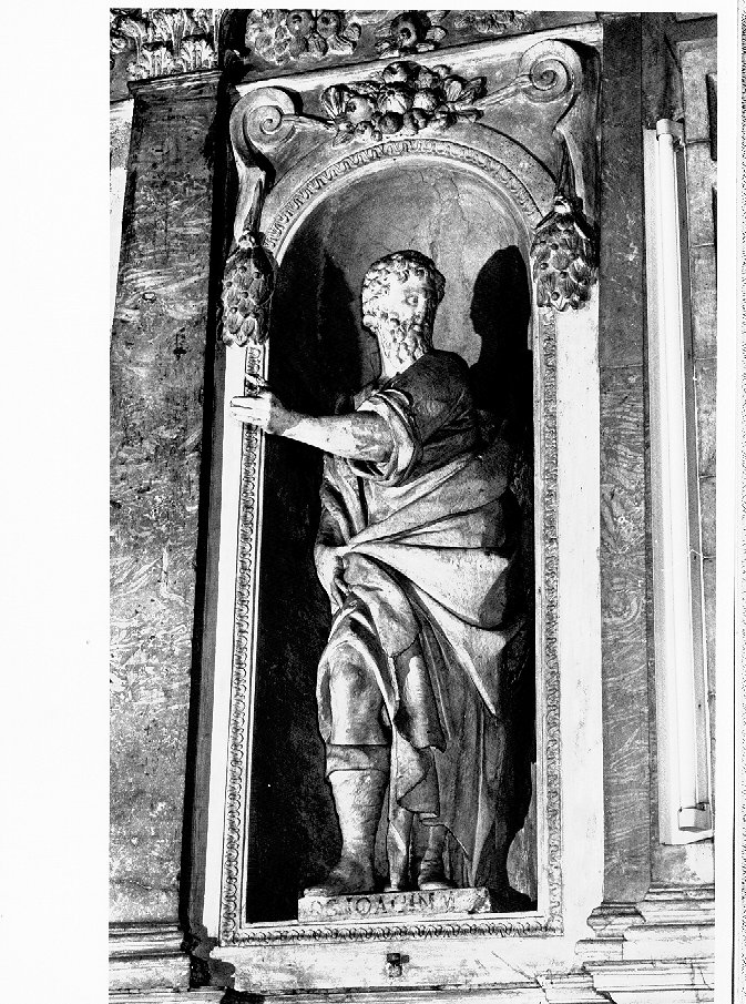 San Gioacchino (statua) di Albanese Girolamo (attribuito) (prima metà sec. XVII)