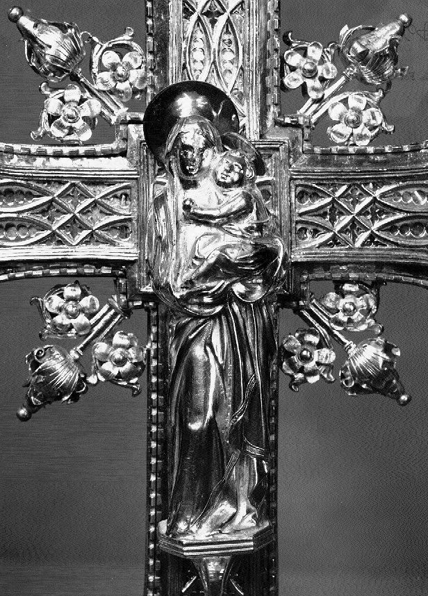 Madonna con Bambino (rilievo) di Bernardo da Sesto (scuola) (prima metà sec. XVI)