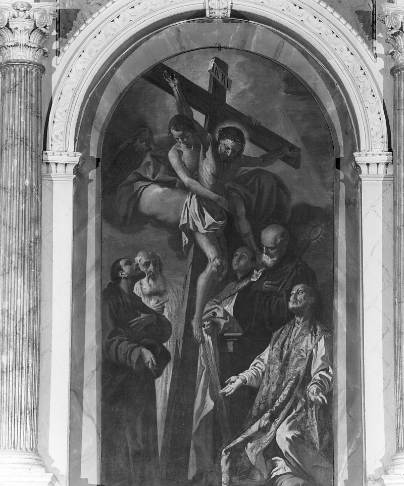 pala d'altare di Cignaroli Giuseppe detto Padre Felice (terzo quarto sec. XVIII)