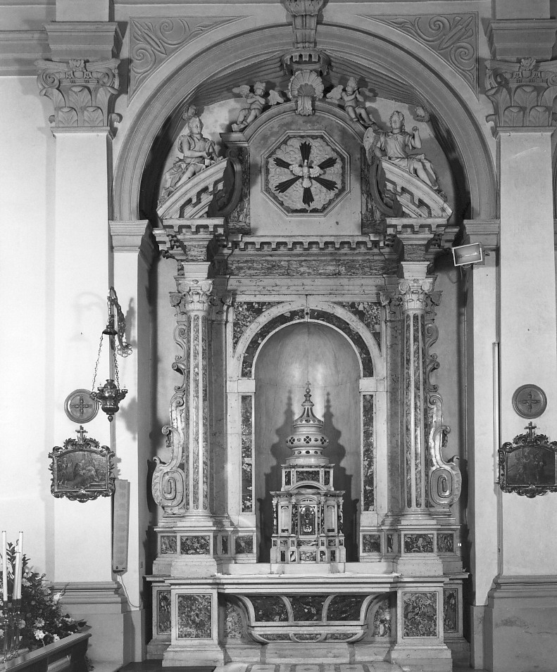 altare, insieme - ambito vicentino (prima metà sec. XVIII)