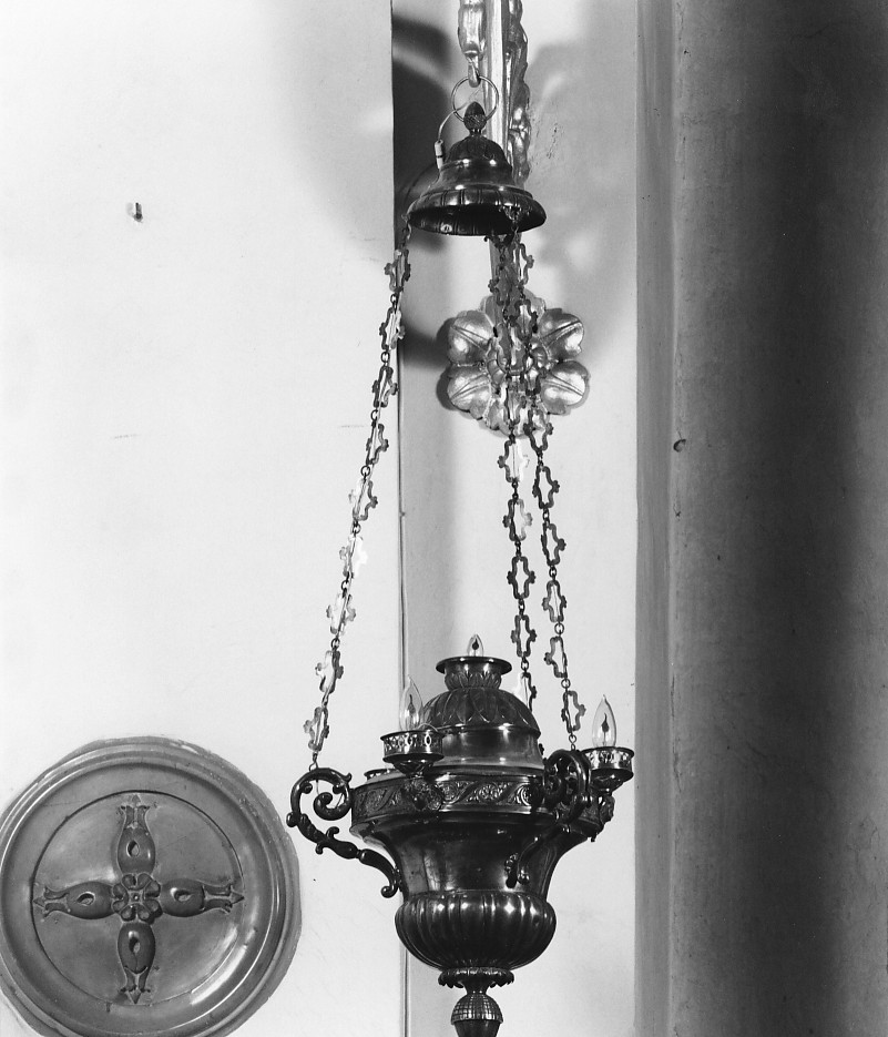 lampada pensile di Foppa Cesare (sec. XIX)