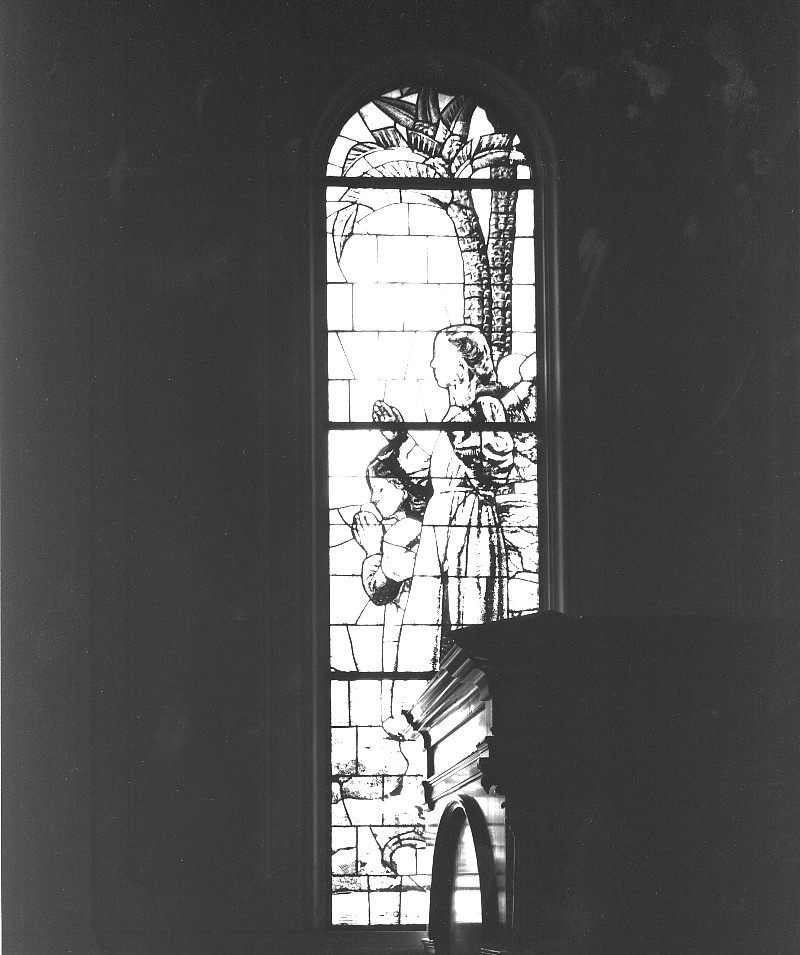 vetrata di Lunardi Girolamo (attribuito) (sec. XX)