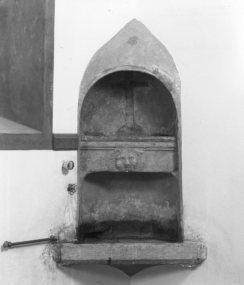 lavabo da sacrestia - ambito veneto (sec. XVII)