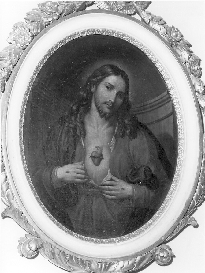 Sacro Cuore di Gesù (dipinto) - ambito veronese (sec. XIX)