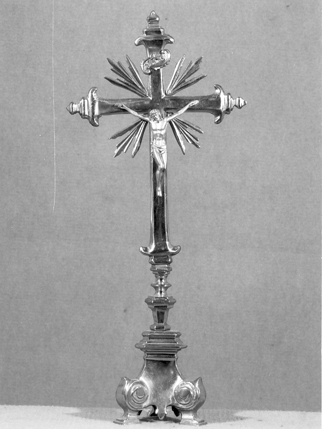 croce d'altare - ambito veneto (seconda metà sec. XVIII)