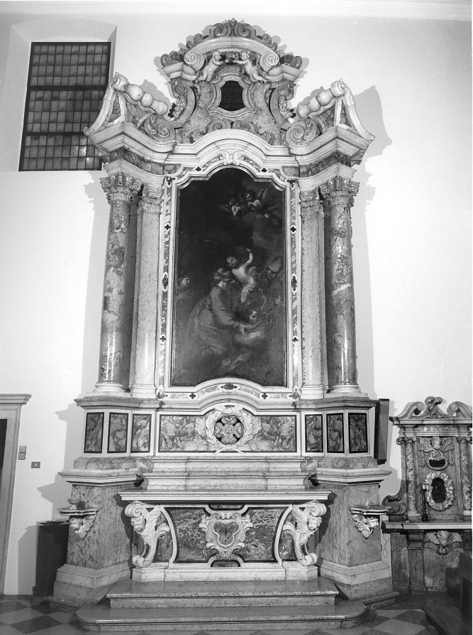altare, insieme di Ranghieri Giacomo (attribuito) (sec. XVIII)