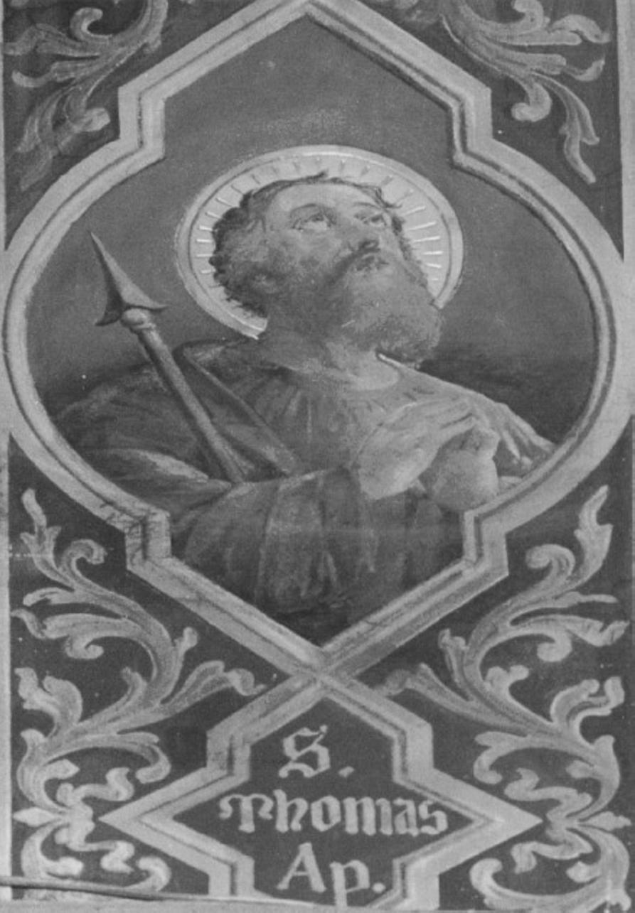 San Tommaso apostolo (dipinto) di Alpago Demetrio (sec. XX)